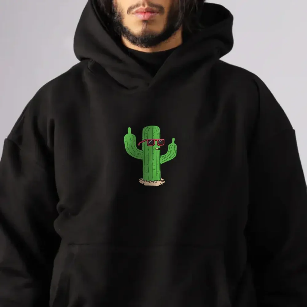 cool cactus hoodie