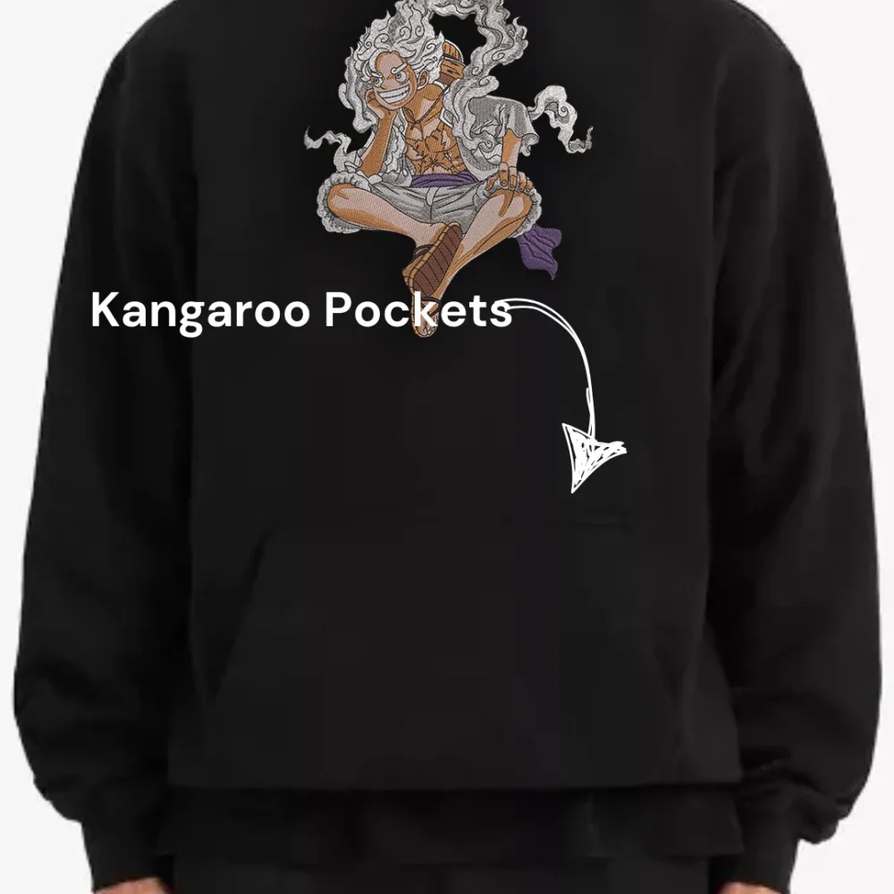 Luffy Embroidery Hoodie