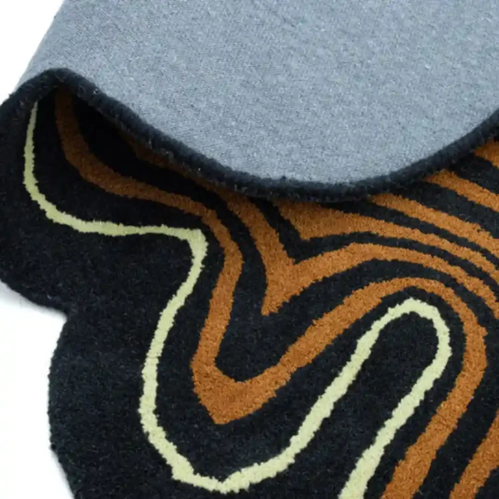 Woodgrain Flow Rug
