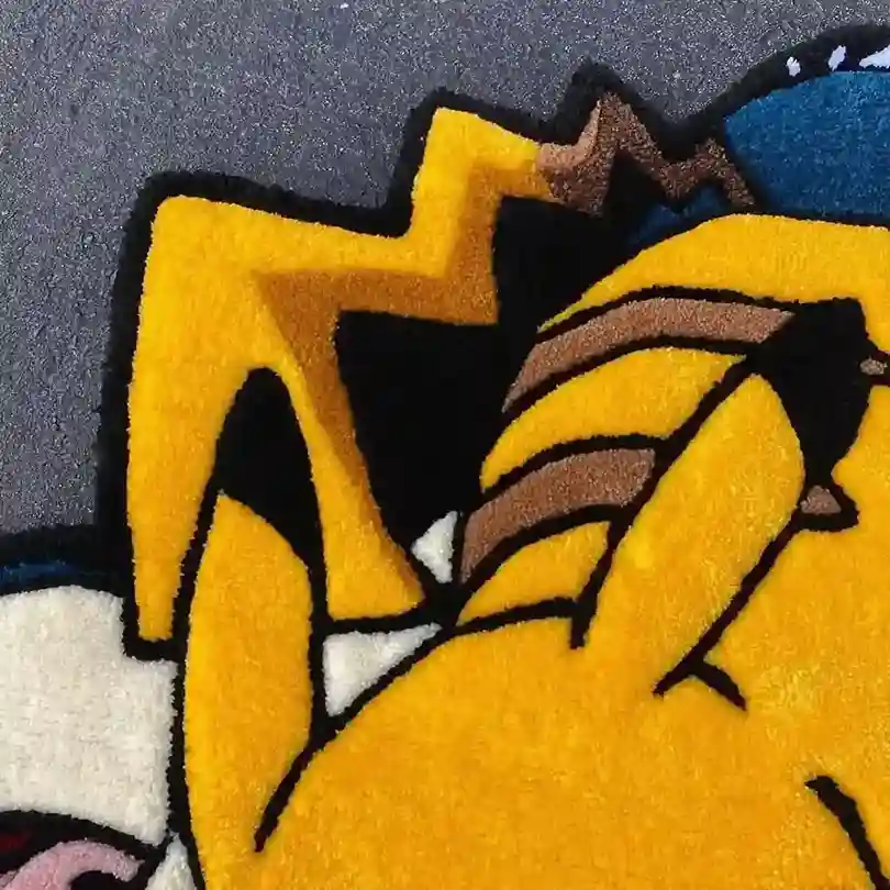 Adorable Snorlax & Pikachu Carpet for Cozy Spaces