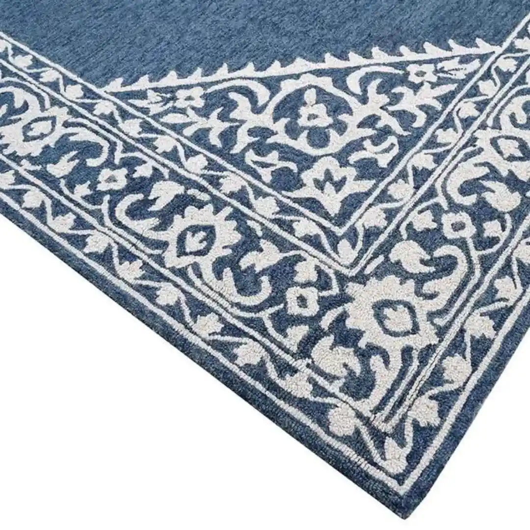 Blue Bloom Rug
