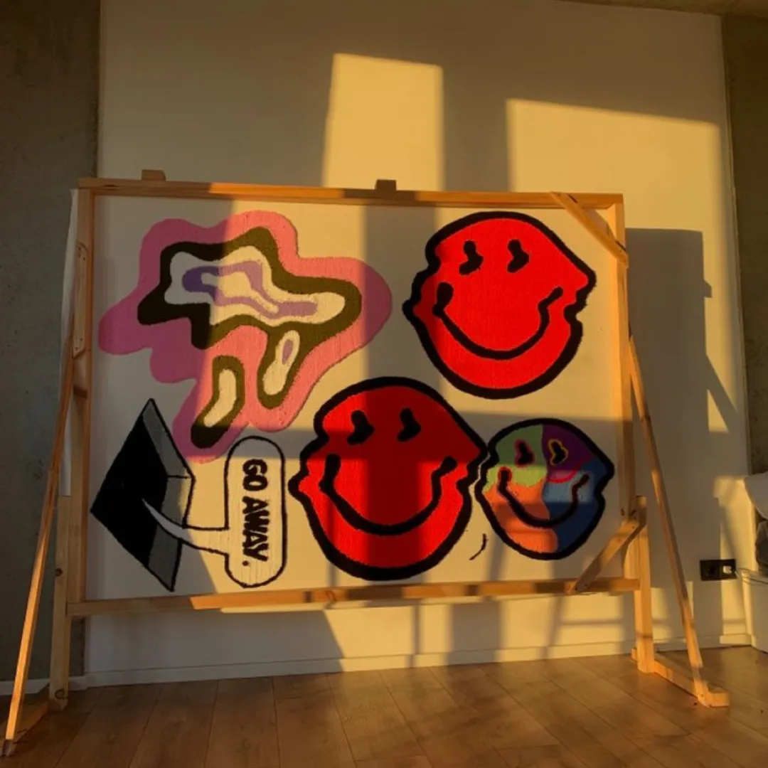 drippy rug