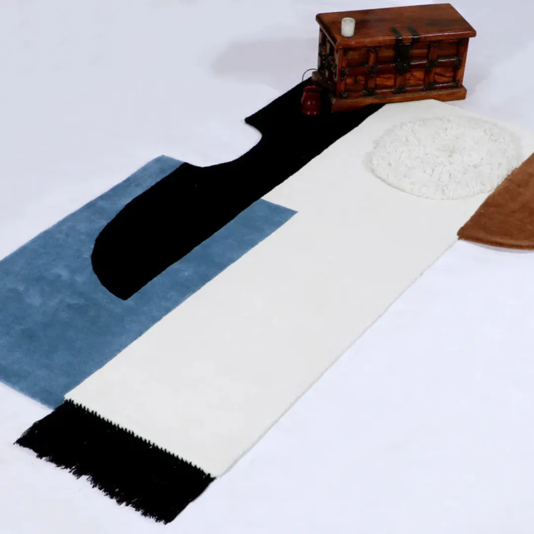 Isel White Rug