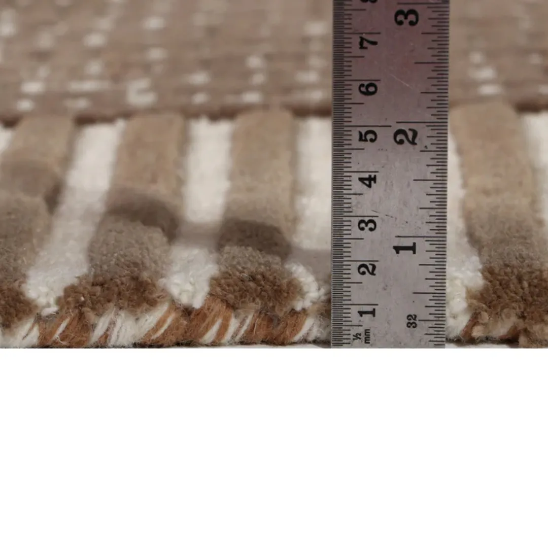 Monet Brown Hand Tufted Rug