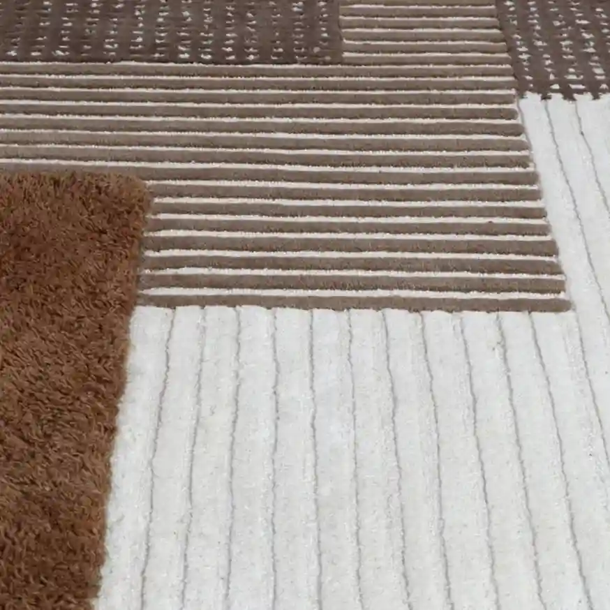 Monet Brown Hand Tufted Rug