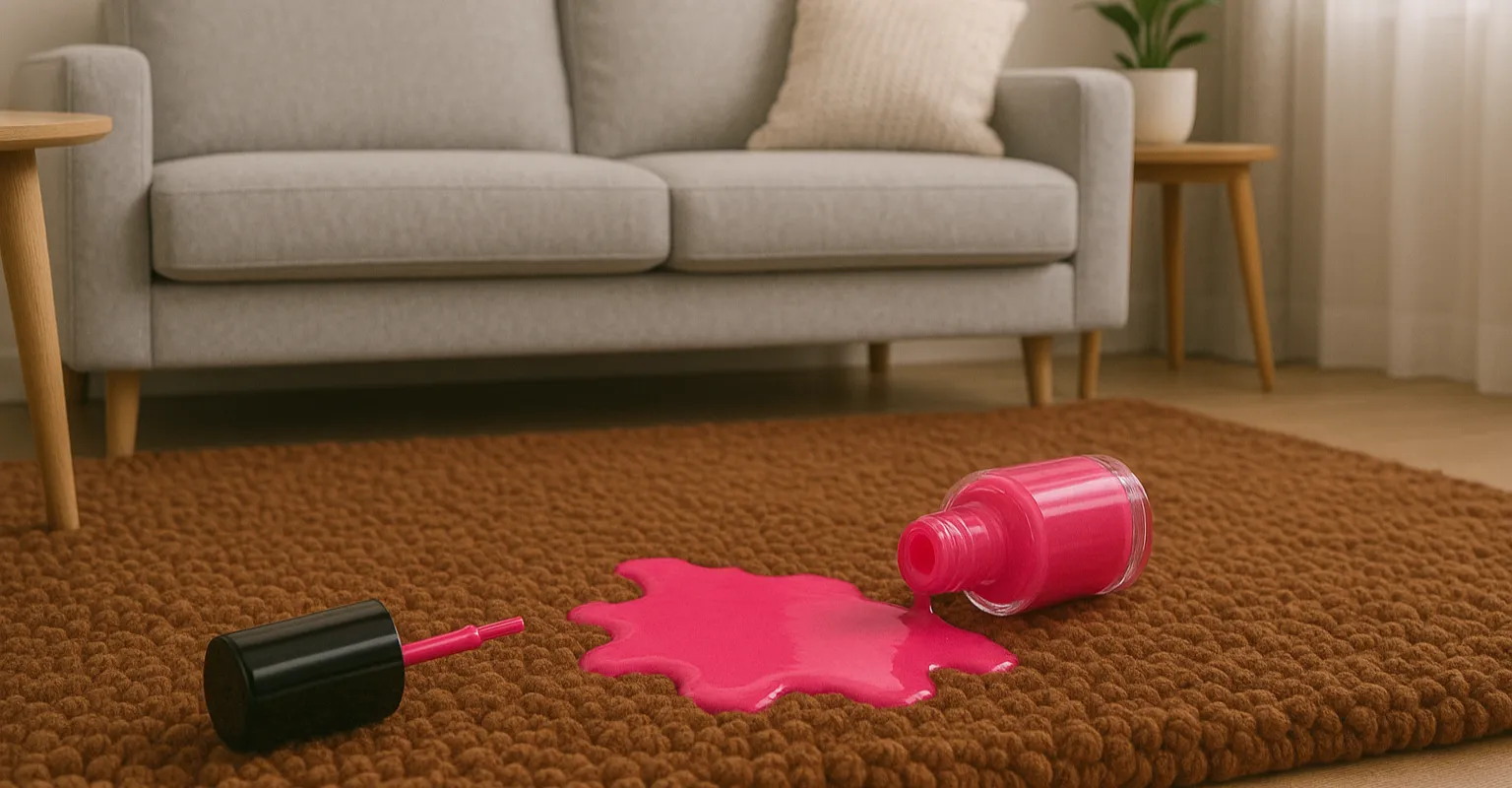 Remove Polish from Rug