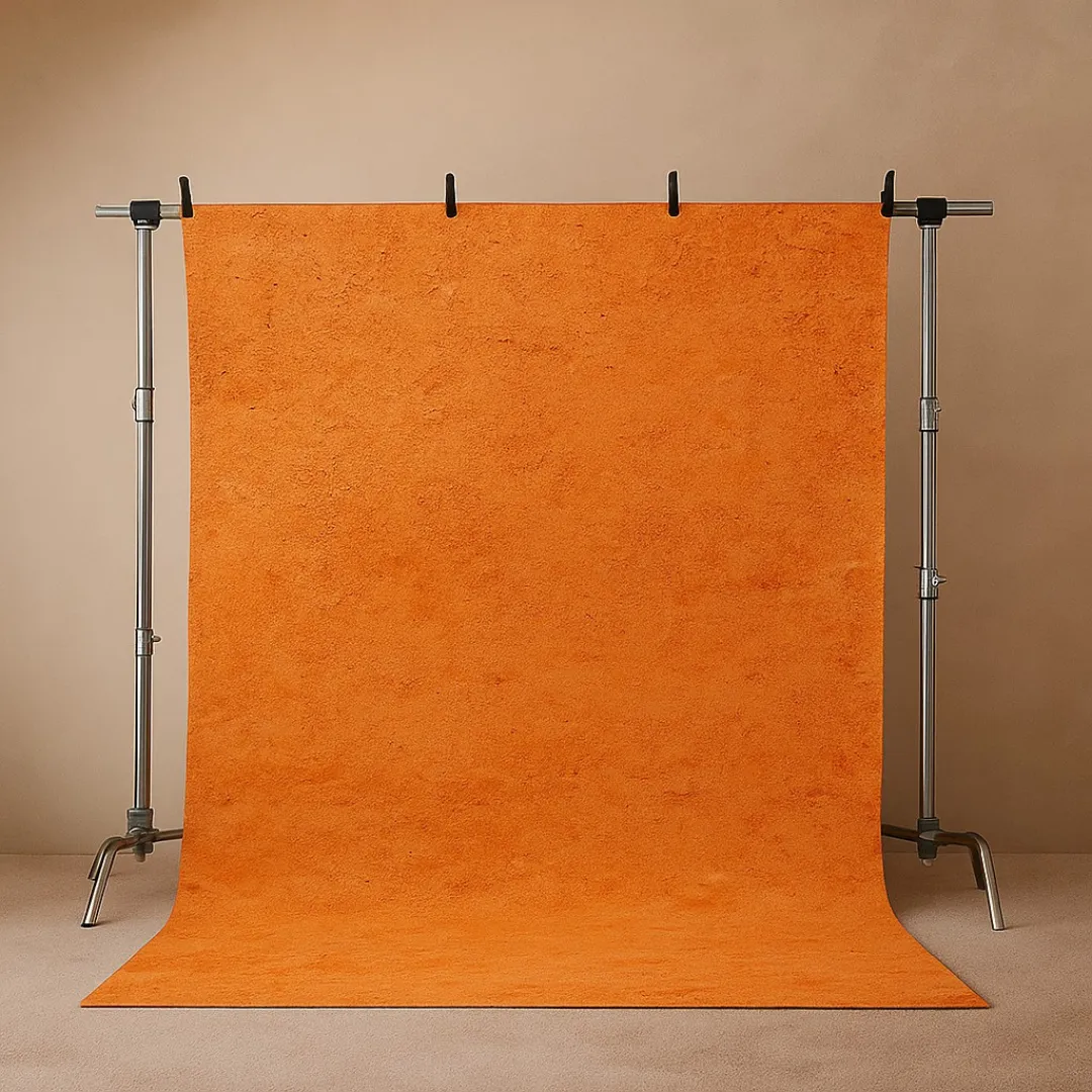 Bold orange hand-tufted rug for vibrant spaces – browse orange rugs collection