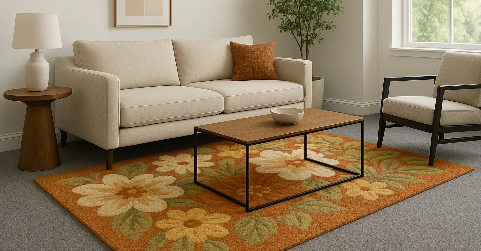 Area Rug over Carpet