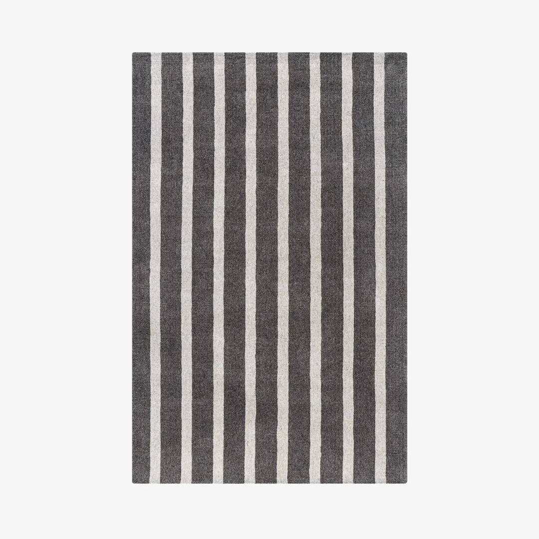 Vertex Gray Hand Tufted Rug