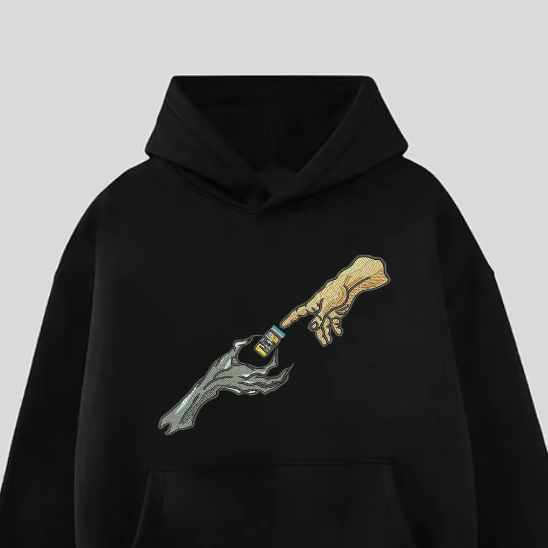 Zoro Hands Embroidered Hoodie