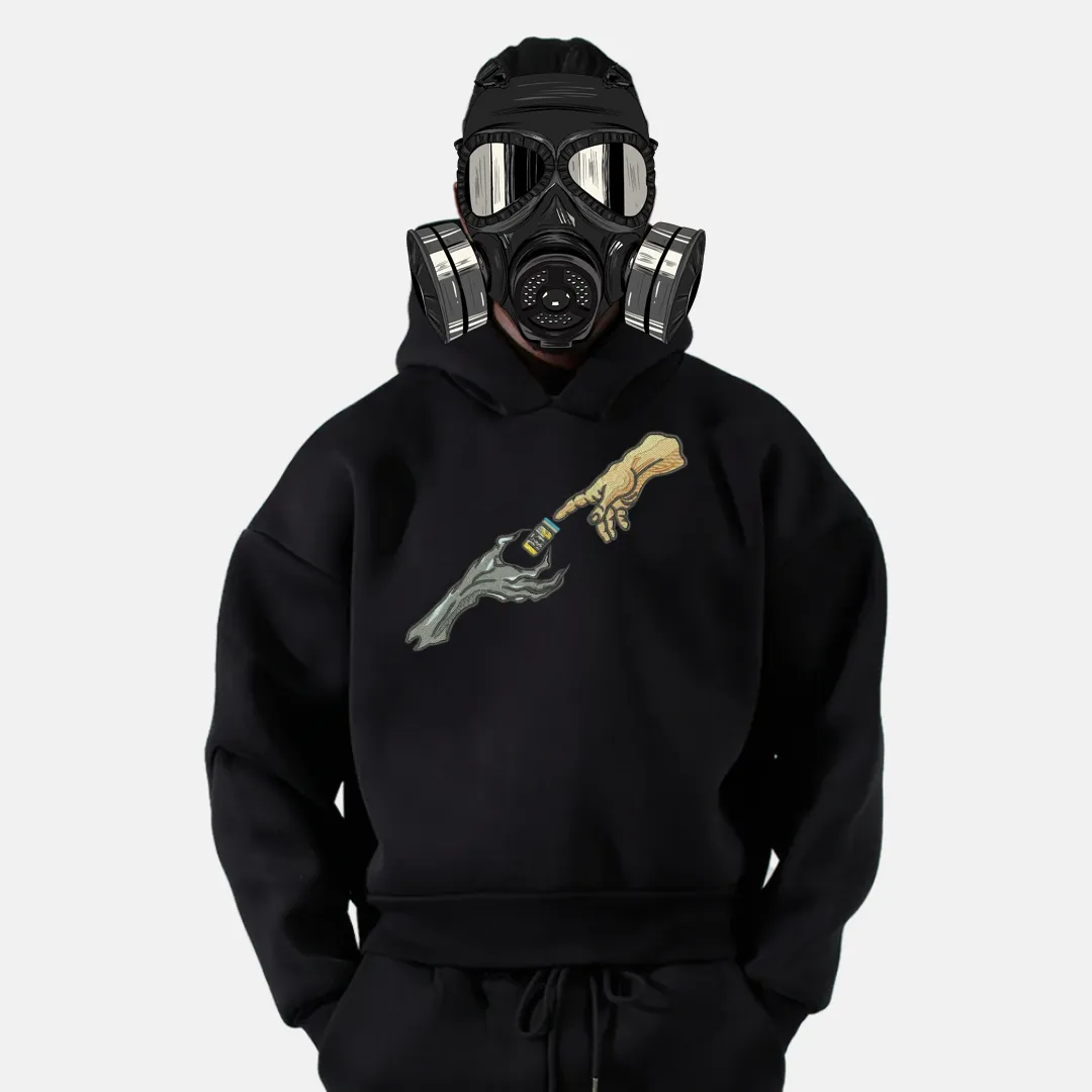 Zoro Hands Embroidered Hoodie