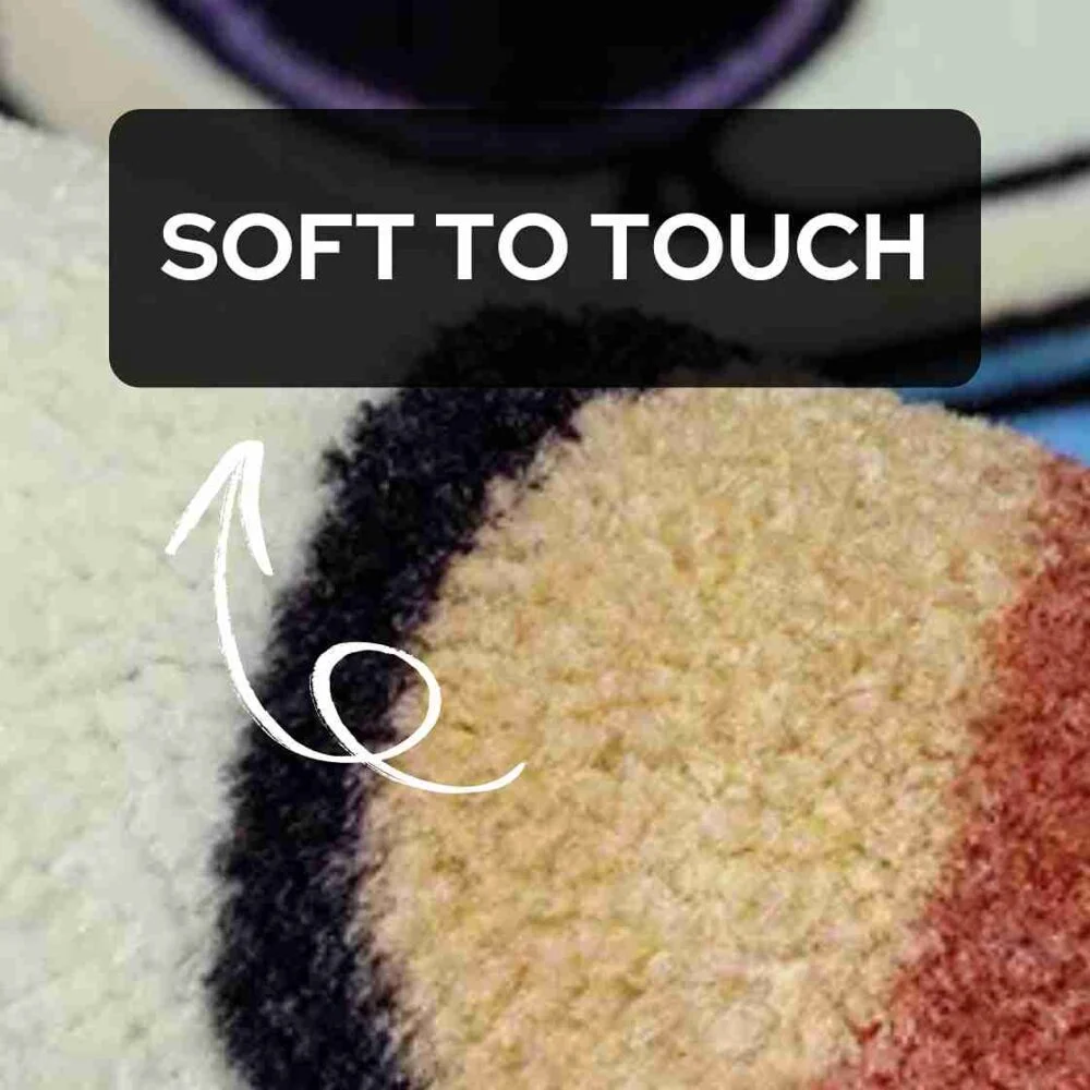 soft to touch the rug
